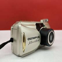 □ OLYMPUS μ [mju:] II 80 VF コンパクトカメラ フィルムカメラ ZOOM 38-80mm 動作確認済 シャッター、フラッシュOK オリンパス_画像2