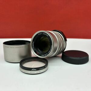 ◆ CONTAX Carl Zeiss Sonnar T* 90mm F2.8 動作確認済 現状品 カメラ レンズ メタルフード コンタックス