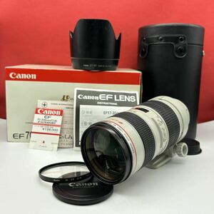◆ Canon LENS EF 70-200mm F2.8 L ULTRASONIC カメラレンズ 白レンズ 望遠 AF動作確認済 キャノン