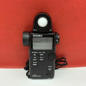 ◆ SEKONIC L-508 ZOOM MASTER 露出計 カメラ 動作未確認 セコニック