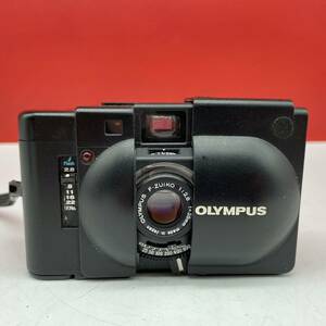 □ OLYMPUS XA コンパクトフィルムカメラ F.ZUIKO 35mm F2.8 動作確認済 シャッター、露出計OK オリンパス