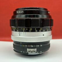 ◆ Nikon NIKKOR-H Auto F1.8 85mm Ai カメラレンズ 単焦点 ニコン_画像4