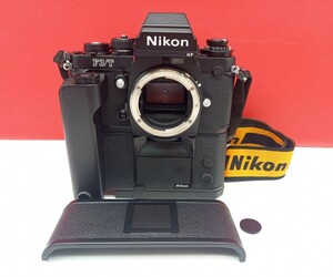 ■ Nikon F3/T HP ハイアイポイント ボディ モータードライブ MD-4 動作確認済 シャッター、露出計OK フィルム一眼レフカメラ ニコン