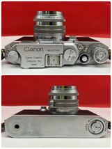 □ Canon Camera Company Inc. 50mm F1.8 / 100mm F3.5 レンズ フィルムカメラ レンジファインダー シャッターOK 動作確認済 キャノン_画像5