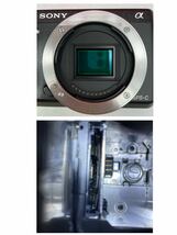 □ SONY α NEX-6 ミラーレス一眼 カメラ E PZ 16-50mm F3.5-5.6 / E 55-210mm F4.5-6.3 OSS レンズ 動作確認済 バッテリー 充電器 ソニー_画像7