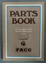 『THE PARTS BOOK VOL.2』/昭和54年初版/パコ・インターナショナル 椎野楽器設計事務所/Y9824/fs*23_11/41-04-2B_画像1