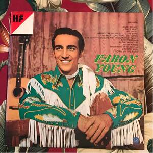 FARON YOUNG 見本盤 白ラベル LP ロカビリー ファロンヤング