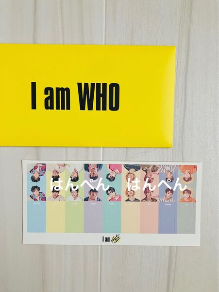 美品 Stray Kids I am who 公式ステッカー 1枚