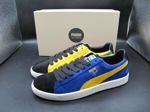 PUMA Clyde×THE HUNDREDS SODALITE BLUE-SPECTRA YELLOW ブーマ クライド ザハンドレッツ スニーカー スエード【新品未使用】 28.0cm