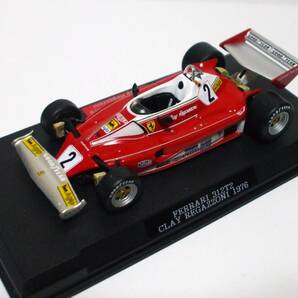 ★フェラーリ 312T2 レガッツォーニ ドライバー変更★Hashette1/43の画像1