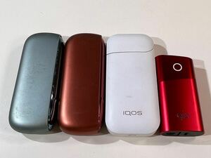 ★iQOS glo まとめ売り 4点 iQOS2.4P(A1503) 1点 iQOS 3 DUO 2点 glo(G101) 1点 電子タバコ チャージャー ジャンク 現状品 中古品 管理J22