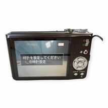 ★通電/充電 確認済み Panasonic LUMIX DMC-TZ7 デジタルカメラ ブラウン バッテリー2個 取扱説明書 ケーブル 中古品 管理I928_画像2