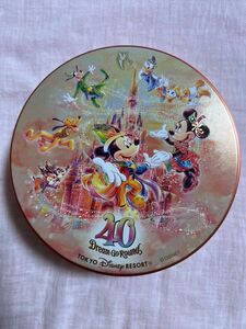 【缶のみ】東京ディズニーリゾート40周年　限定チョコレート缶