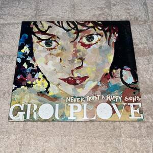 grouplove CD never trust a happy song ネオアコ ギターポップ