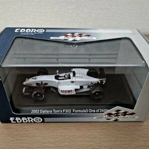 【EBBRO】Formula3 2002 TOM'S DALLARA F302の画像1
