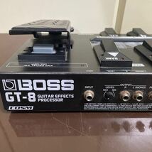 BOSS　GT-8　GUITAR EFFECTS PROCESSOR　専用ケース付き　マルチエフェクター_画像6