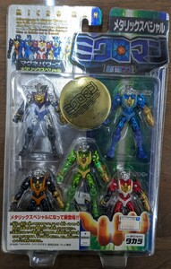 ミクロマン　メタリックスペシャル　超磁力システム　マグネットパワーズ　タカラ　開封品　レタパ