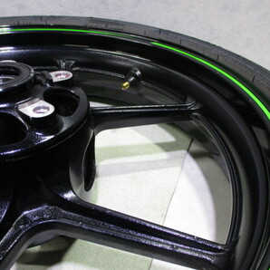 3★ZX-6R用フロントホイール1116 純正.17×3.50.25φ.〔検索用〕ZX-10R.14R.9R.Z1000.Z750.NINJA1000.650.400.ZRX1200R.DAEGの画像5