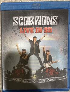 SCORPIONS LIVE IN 3D Blu-ray 輸入版 リージョンコードフリー