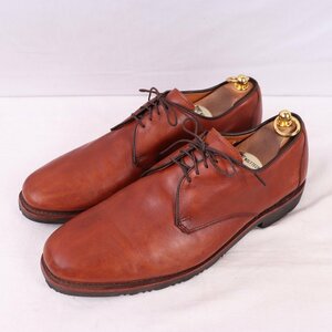 アレンエドモンズ 10 1/2 C ALLEN EDMONDS JOPLIN USA製 ジョプリン プレーン ブラウン 茶 メンズ アメリカ靴 中古 ds4036