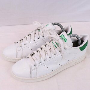 STANSMITH 26.0cm/adidas スタンスミス アディダス スニーカー 白 ホワイト 緑 中古 古着 メンズ ad4621