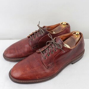 アレンエドモンズ 10 1/2 D ALLEN EDMONDS Rapid city USA製 ラピッドシティ プレーン ブラウン 茶 メンズ アメリカ靴 中古 ds4063