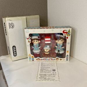 A736♪未開封♪不二家 FUJIYA Peco&Poco Christmas Doll クリスマスペコ&ポコ◎箱付き◎美品◎イヌ付き　新品