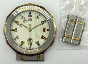 【コルム　1円～】　◎CORUM◎　99810.21V52　アドミラルズカップ　デイト　腕時計　クォーツ　稼働　メンズ　B68A31