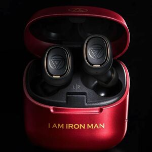 ワイヤレスイヤホン ATH-MVL2 IM MARVEL/IRON MANモデル