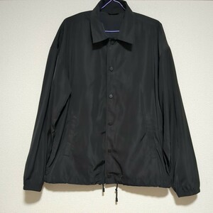 ZARA　　　パックプリントデザイン薄手コーチジャケット　　USA Ｓ　　黒