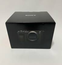 SONY α7CR ボディ ILCE-7CR（B）ブラック ほぼ新品　送料込み_画像1