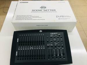 DMXコントローラー ELATION AMERICAN DJ SCENE SETTER シーンセッター 24チャンネル 照明 調光コントローラー 舞台照明