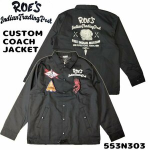 送料0 ［G&N GARAGE］ROE'S INDIAN TRADING POST CUSTOM COACH JACKET インディアン トレーディングポスト コーチジャケット 553N303-L