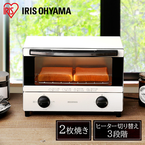 トースター 小型 アイリスオーヤマ オーブントースター EOT-012-W オーブン トースター 2枚 小型 おしゃれ コンパクト 一人暮らし 新生活
