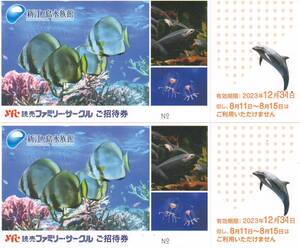 【大黒屋】新江ノ島水族館 ご招待券 ２枚 有効期限：2023年12月31日まで