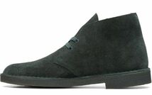 CLARKS 28.5cm オリジナル デザート ブーツ スエード レザー フォレスト グリーン ビジネス ストラップ ローファー スニーカー 限17_画像7