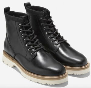 Cole Haan 26cm ウォータープルーフ ブーツ ブラック アメリカンクラシックス チャッカ レザー ビジネス スニーカー XXX180