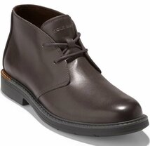 Cole Haan 25.5cm クラシック チャッカ ブーツ ビジネス ロースト ダークブラウン Grand OS オックスフォード レザー スニーカー XXX178_画像7