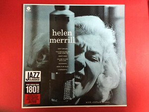 未開封ヘレン・メリル　送料500円(LP送料最安値)　高音質180g重量盤　Helen Merrill With Clifford Brown　1LP　レコード　