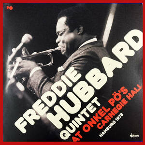新品同様　2LP　フレディ・ハバード　オンケル・ポー・カーネギー・ホール-ハンブルグ 1978 Freddie Hubbard 最後の１セット 限定盤 美品　