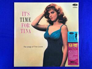 未開封　極上の女性ヴォーカル　ティナ・ルイーズ It's Time For Tina The Songs Of Tina Louise 希少品　美品　EU盤　180g重量盤　限定盤 