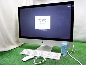 奉森g163 Apple製 imac (macOS Catalina)【mac OS X10.15.7】 3.7GHz 6コア Intel Core i5/メモリ:16GB/27インチ■Model No.A2115