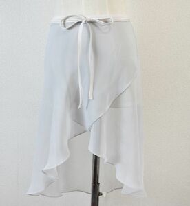 美品 ☆ majouet　巻きスカート　ライトグレー　約57cm