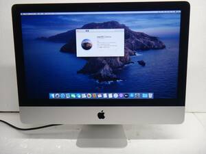 iMac 21.5インチ A1418(Late 2013) i5 2.9GHz/8GB/HDD 1000GB/GT 750M/OS Catalina 動作確認済み