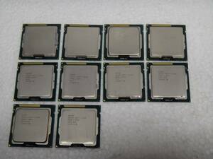 CPU Intel Corei７-2600×６個とCorei７-2600Ｋ×2個と Corei7-2600S×1個とCorei7-2700Ｋ×1個....10個セット 動作確認済★