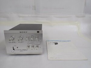 SONY ソニー TA-4300F 3チャンネル・ディバイディング・プリアンプ/チャンネルディバイダー 説明書付き ∴ 6C2F2-2