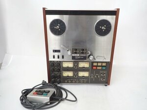 TEAC A-3340S オープンリールデッキ/4chテープデッキ ティアック RC-120 リモコン付き オーディオ 50Hz仕様 △ 6C35B-4