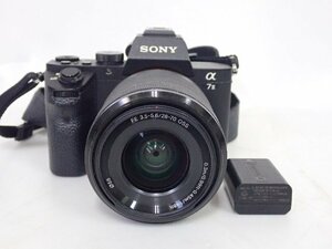 SONY デジタルカメラ ミラーレス一眼カメラ α7II / ILCE-7M2 + レンズ FE 28-70mm F3.5-5.6 OSS SEL2870 ソニー ∩ 6C2D9-1