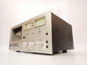 【録音・再生可/難あり】 Pioneer パイオニア 2ヘッドシングルカセットデッキ CT-9 □ 6C43D-13