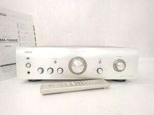 DENON デノン デンオン プリメインアンプ PMA-1500AE リモコン付き □ 6C34B-1